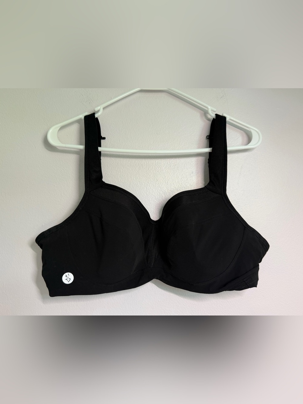 Torrid Active Black Underwire Sports Bra 44B High Support